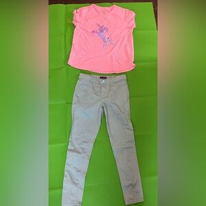 The Children's Place Light Gray Kids Jeans